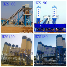 mobile concrete mixing plant